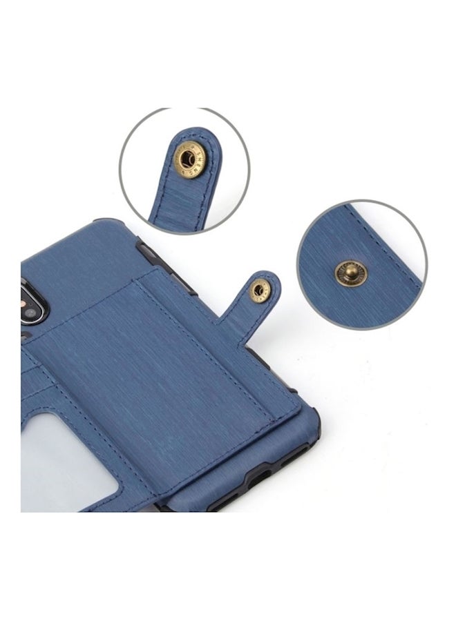 Suteni Protective Case Cover For iPhone Xs Max Blue - Image 5