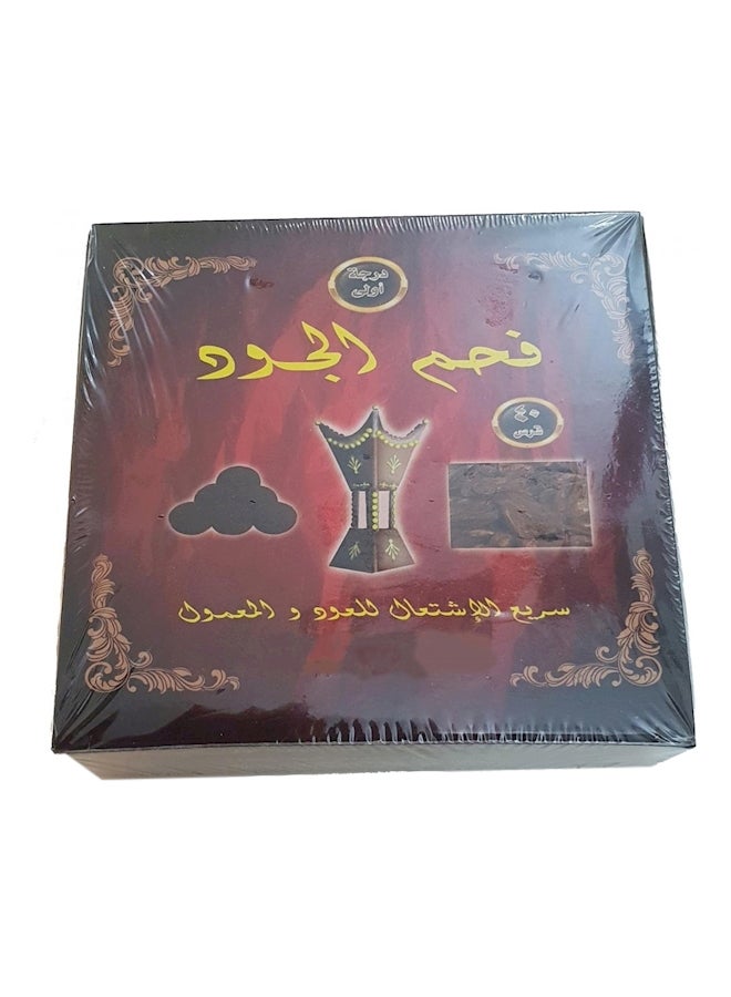 فحم الجود من 60 قطعة أسود