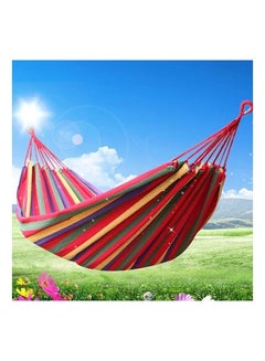 Generic Garden Canvas Hammock Multicolour 280x80centimeter  - Image 5