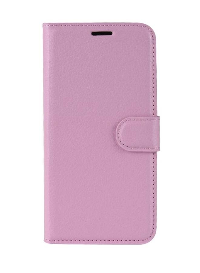 Protective Case Cover With Card Slot Holder For Huwei Mate 20 Lite Pink  - Image 1