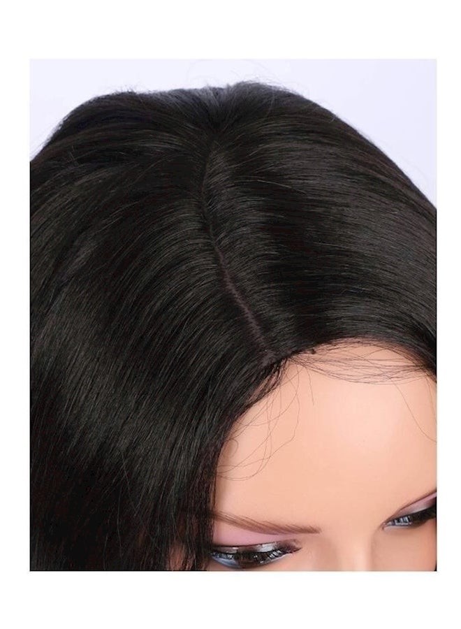 Long Curly And Wavy Hair Wig Black 24inch - Image 5