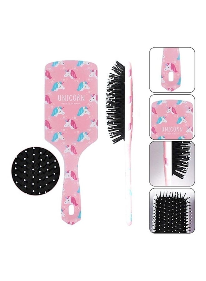 3-Piece Patterned Hair Brush Multicolour - Image 4