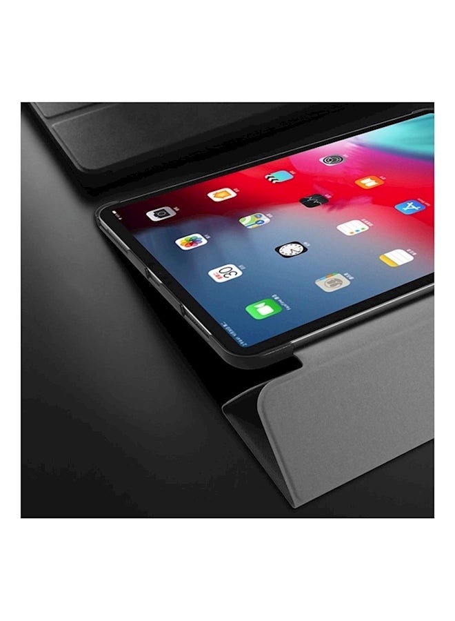 دوكس دوتشيز غطاء حماية واق بمسند خلفي قلاب لموبايل أبل آيفون 8 بلس أزرق - Image 4