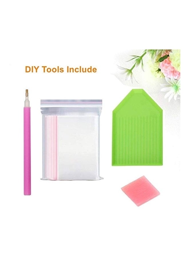 لوحة متلألئة بتصميم 5D يمكنك تركيبها بنفسك بتصميم محيط نجوم خيالي متعدد الألوان - Image 5