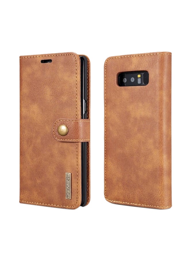 Dg Ming Protective Case Cover For Samsung Galaxy Note 8 Brown - Image 1