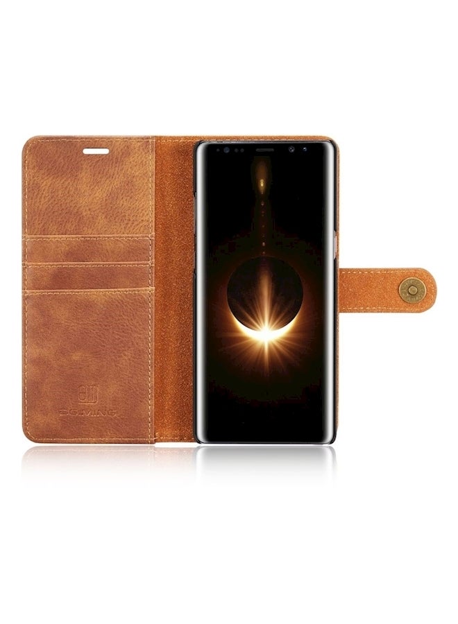 Dg Ming Protective Case Cover For Samsung Galaxy Note 8 Brown - Image 3