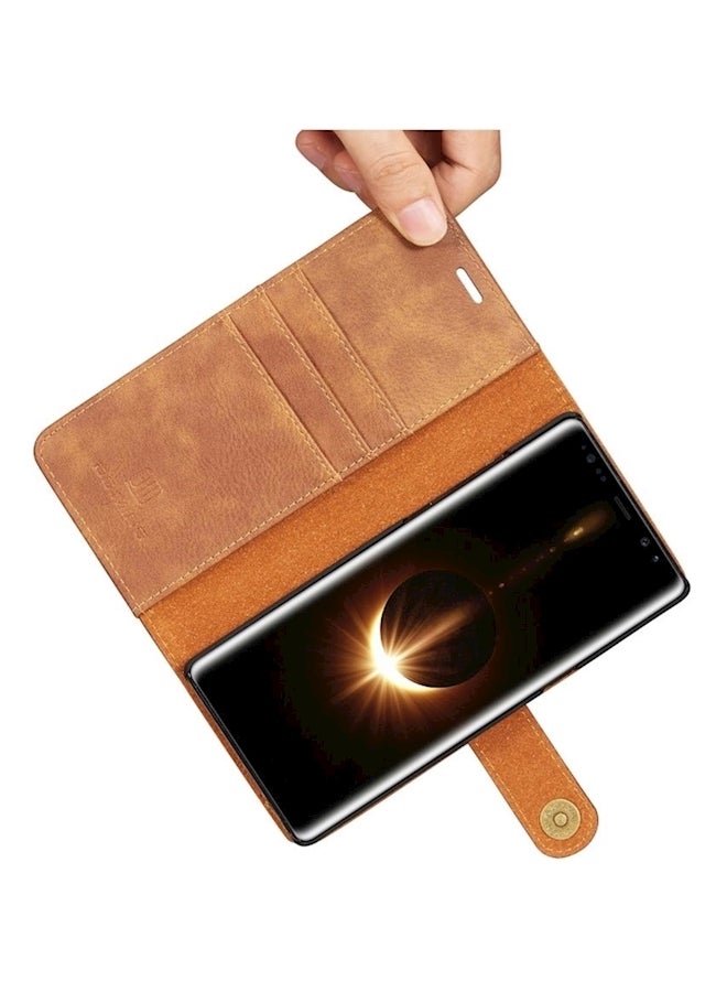 Dg Ming Protective Case Cover For Samsung Galaxy Note 8 Brown - Image 5