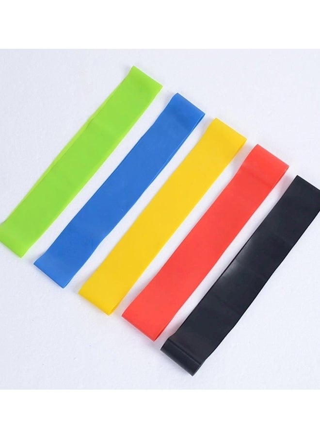 Generic 5- Piece Training Equipment Resistance Loop Exercise Bands Fitness Bands 5X Power  - Image 2