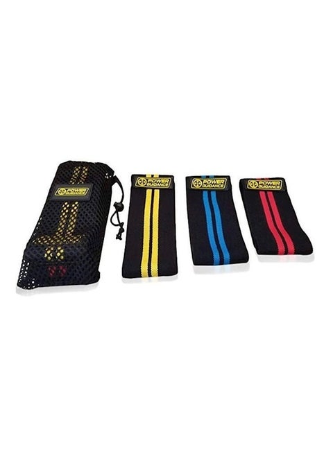 Set Of 3 Non Slip Glute Elastic Exercise Bands