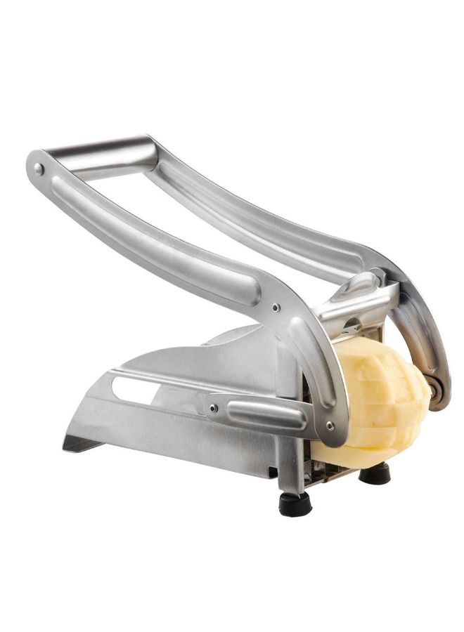 Stainless Steel French Fries chipper Silver - Image 2