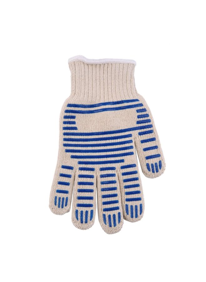 Kitchen Oven Mitt Blue/White - Image 4
