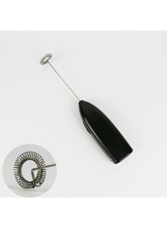 Mini Handheld Egg And Milk Foam Mixer Black 19.8cm - Image 2