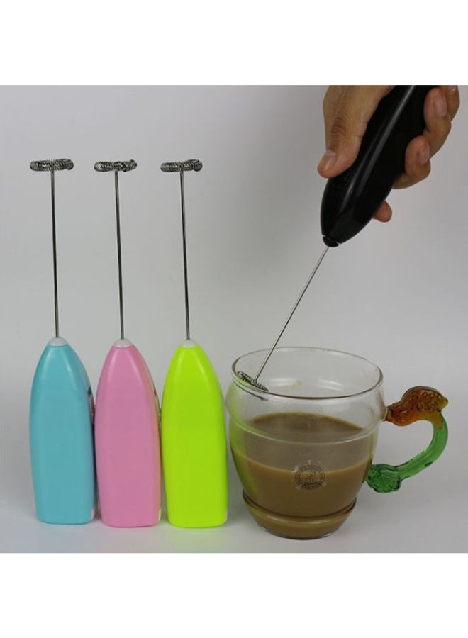 خلاط بيض وحليب يدوي صغير لون أزرق 19.8سم - Image 3