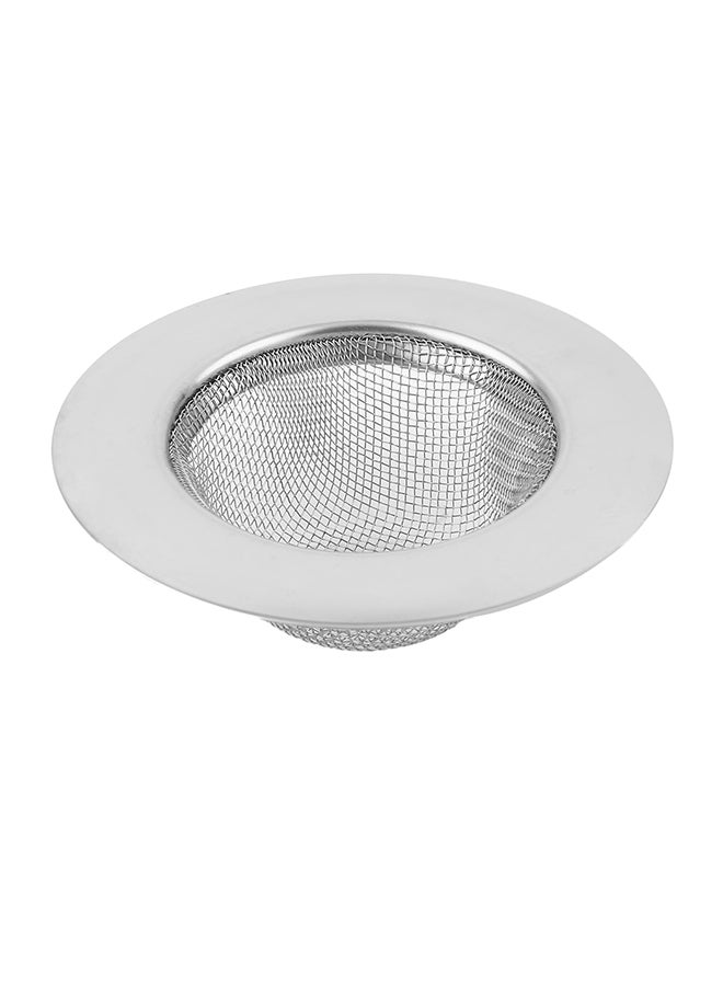 Stainless Steel Kitchen Sink Filter Strainer Silver 