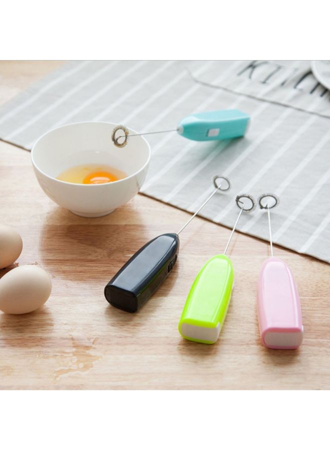 خلاط بيض وحليب يدوي صغير لون أزرق 19.8سم - Image 2