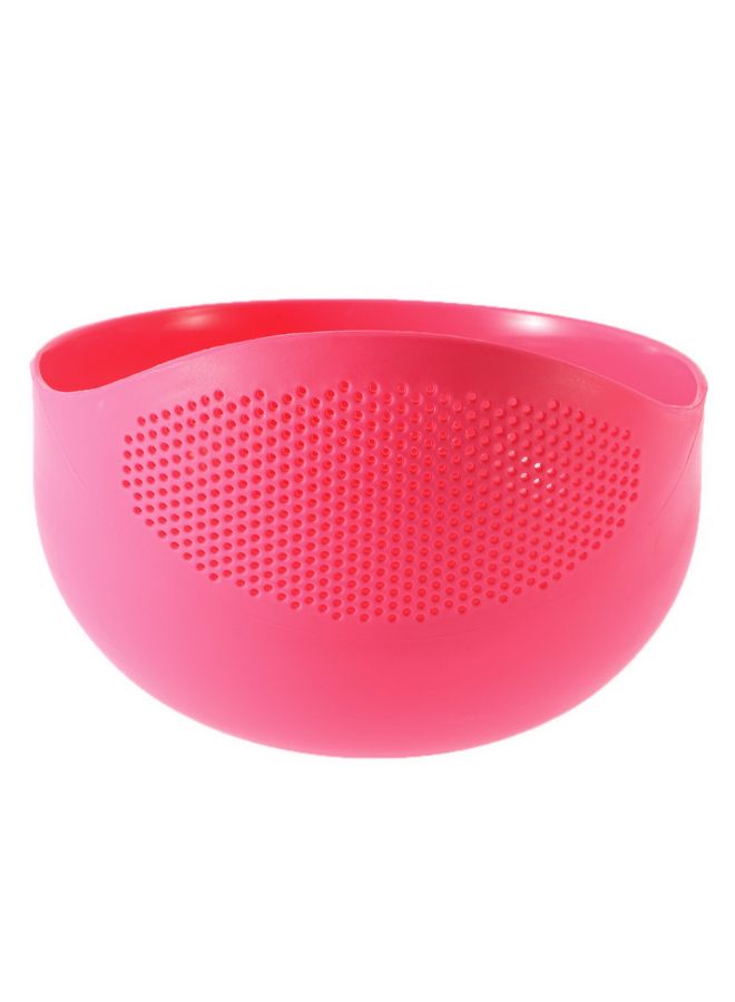 Generic Practical Rice Wash Colander Strainer Pink  - Image 3
