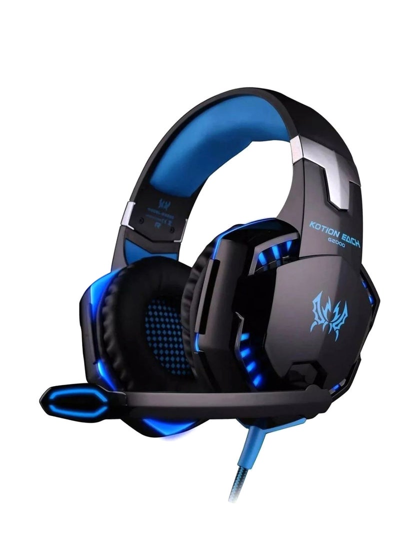 كوشن إيتش سماعة الألعاب السلكية G2000 فوق الأذن لأجهزة PS4/PS5/XOne/XSeries/NSwitch/PC  - Image 1