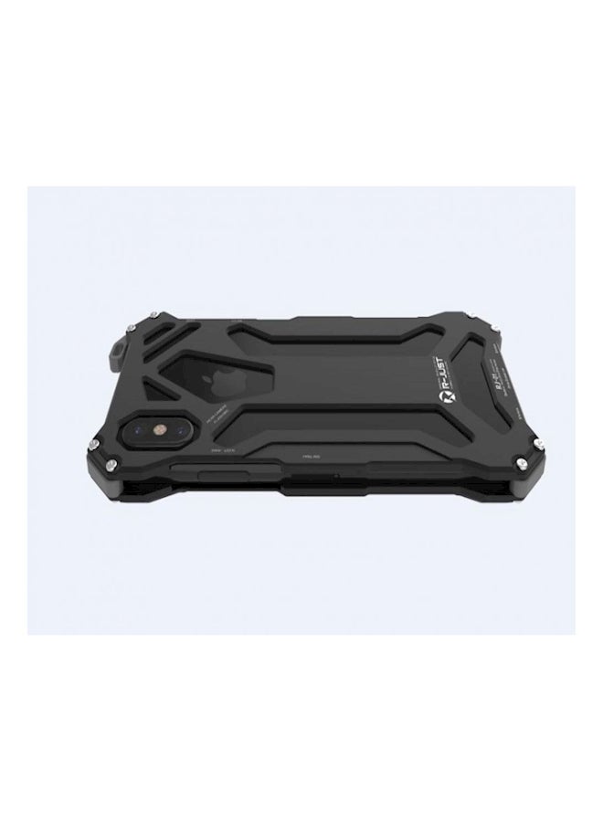 R-JUST Protective Case Cover For Apple iPhone X/XS Black - Image 4