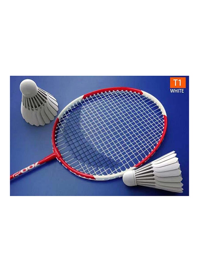 Badminton Shape Stereo Bass Bluetooth Speaker V5950 Red  - Image 2