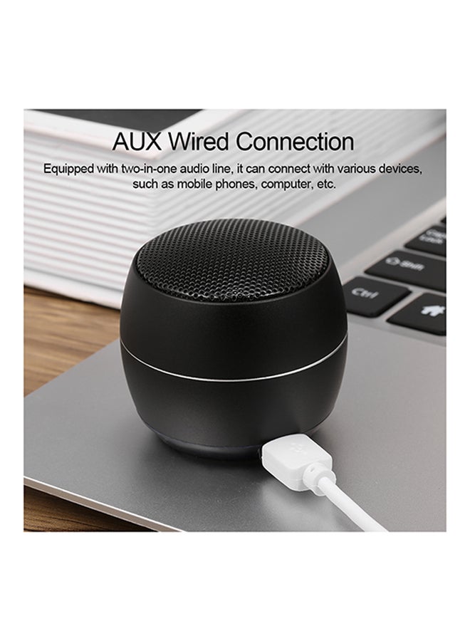 Mini Portable Bluetooth Speaker V5715 Black - Image 2