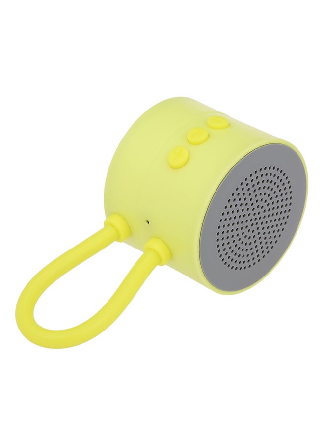 Generic Mini Portable Bluetooth Speaker V5574 Yellow  - Image 1