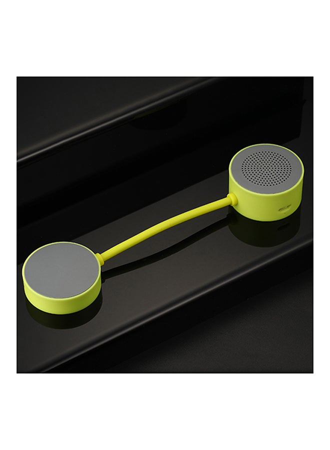 Generic Mini Portable Bluetooth Speaker V5574 Yellow  - Image 2