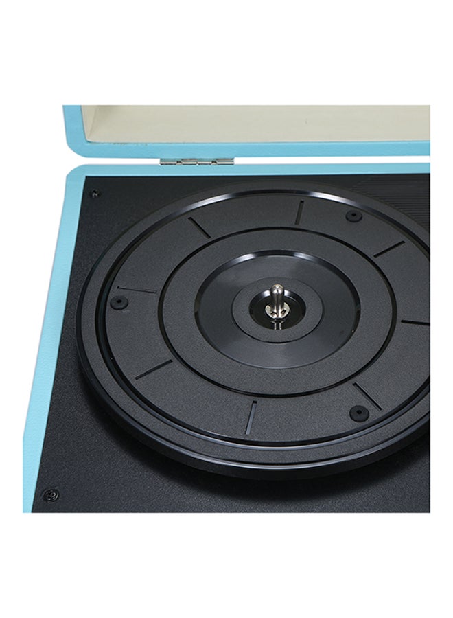 Generic - Vintage Phonograph Record Player V5781 Blue/Black - Image 1