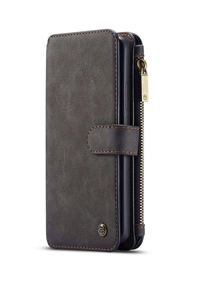 CaseMe Protective Wallet Card Case Cover For Huawei Mate 20 Pro Black  - Image 1