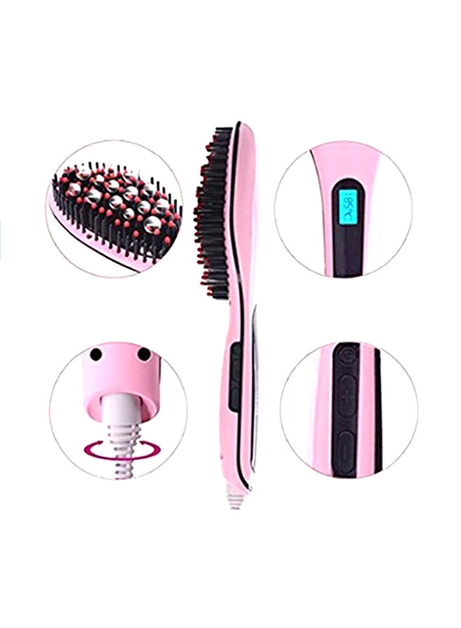 Electric Negative Ion Massage Comb Styling Brush Pink 600grams - Image 3