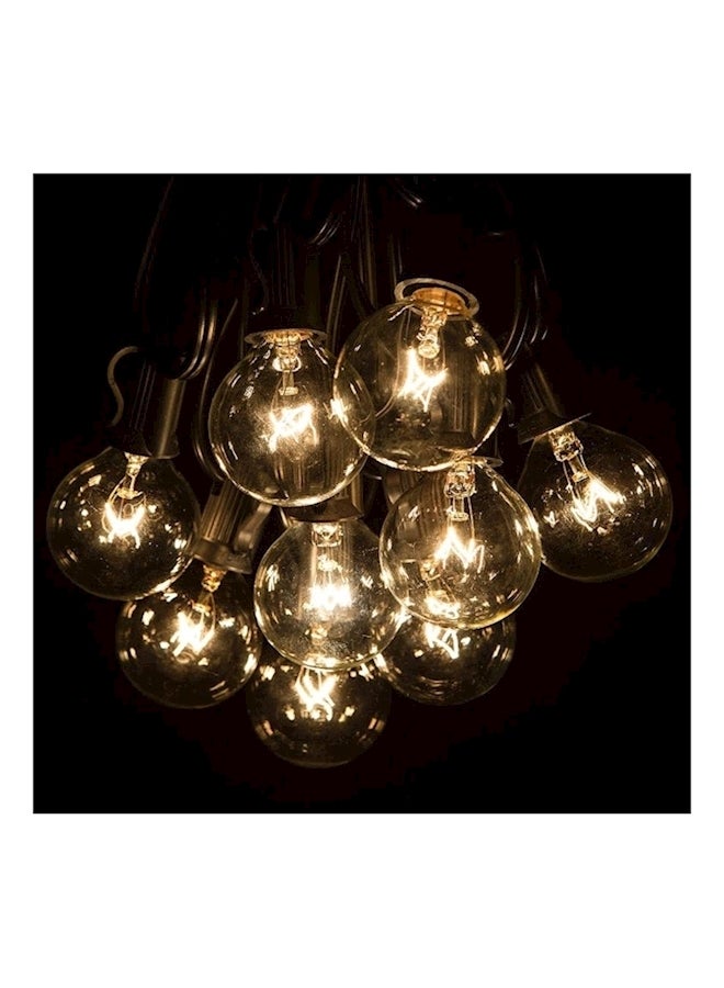 حبل إضاءة بمصابيح LED من 25 قطعة أبيض - Image 2