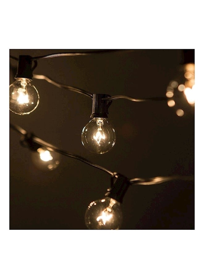 حبل إضاءة بمصابيح LED من 25 قطعة أبيض - Image 3