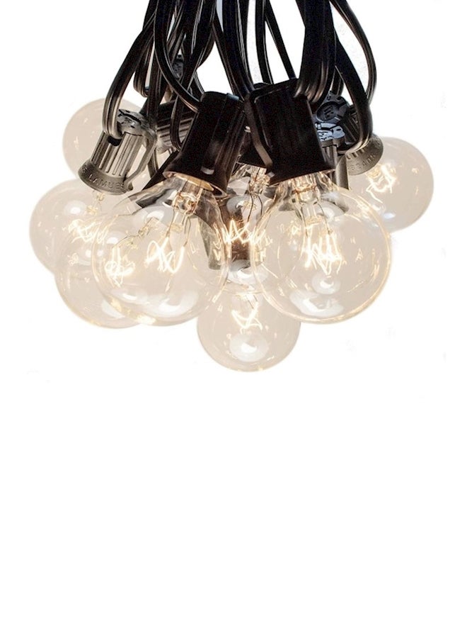 حبل إضاءة بمصابيح LED من 25 قطعة أبيض - Image 1