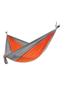 Generic Camping Double Hammock Orange/Grey  - Image 5