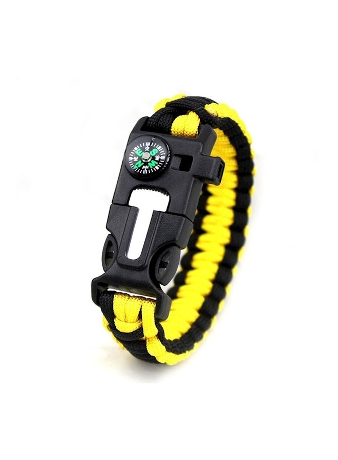 Generic Camping Survival Bracelet With Compass 
