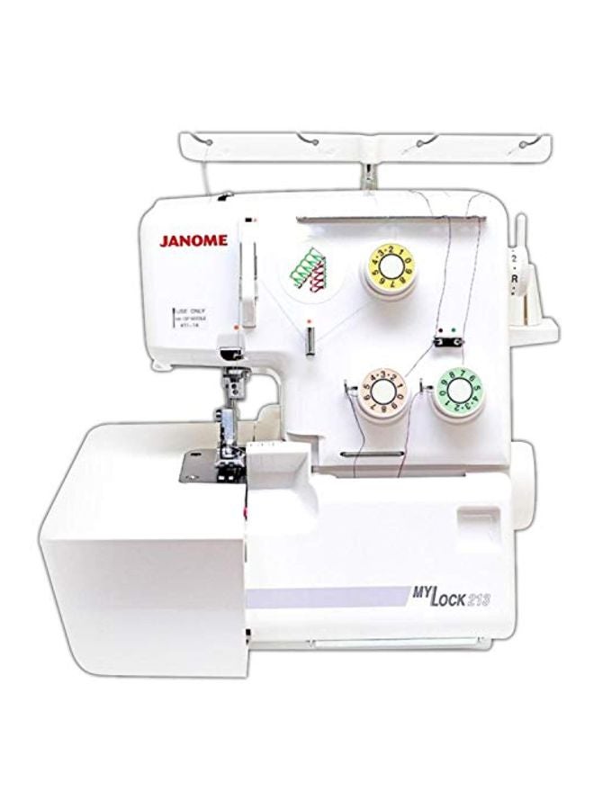 Janome MyLock Overlock Sewing Machine White - Image 2