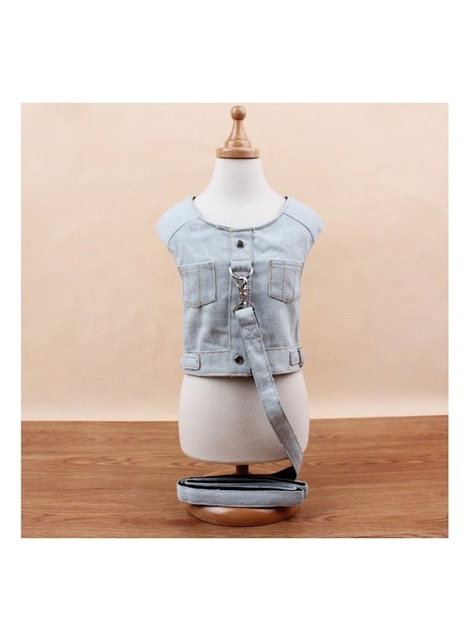 Dog Vest Harness Grey - Image 3