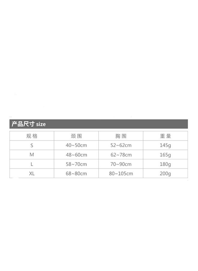 Pet Chest Harness Red/Black - Image 2