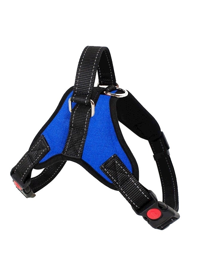 Pet Chest Harness Blue/Black - Image 1