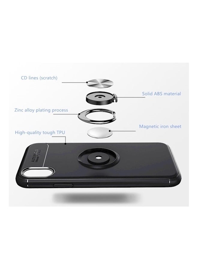 C-KU Protective Case Cover With Kickstand For Apple iPhone X/Xs Black  - Image 5