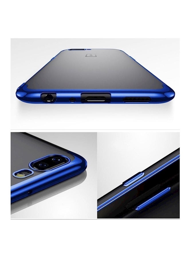 EZK Protective Case Cover For OnePlus 5T Clear/Blue - Image 4
