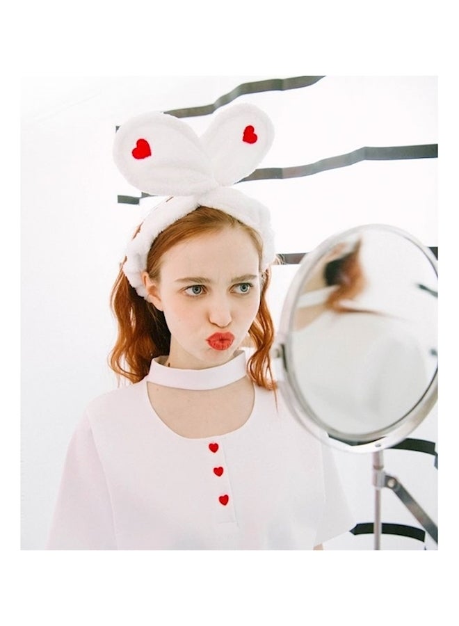 Generic Rabbit Ears Designed Headband White - Image 3