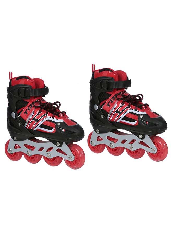 Top Gear TG-9006 Skate Shoes, Red/Black/White - Image 1