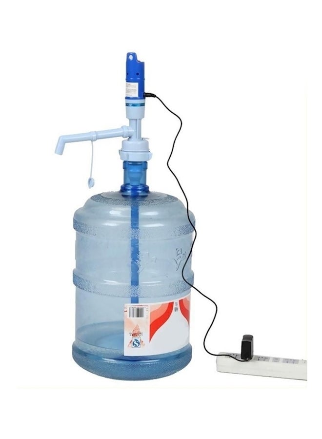 Rechargeable Battery Opperated Water Pump With Adoptor Blue/White/Black - Image 5