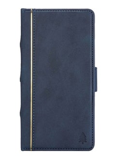 Protective Wallet Card Case Cover For OnePlus 6 Blue
