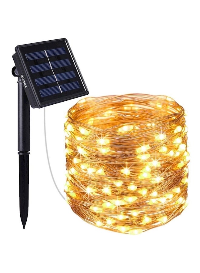 gluckluz - 200 Led Solar String Light Yellow 288grams - Image 1
