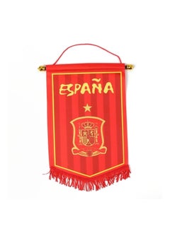Generic 2018 World Cup Flags Banner Red 13.77 x 9.05inch  - Image 1