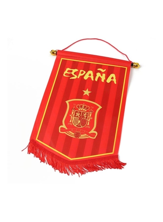 Generic 2018 World Cup Flags Banner Red 13.77 x 9.05inch  - Image 4