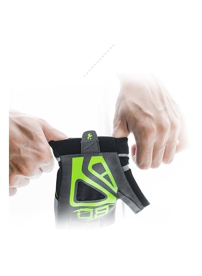 بودون قفاز رياضي بنصف إصبع مقاوم للماء M - Image 3