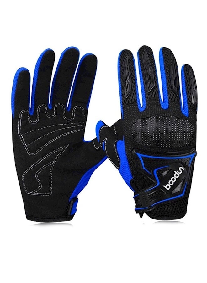 BOODUN Motorcycle Full Finger Gloves L  - Image 1