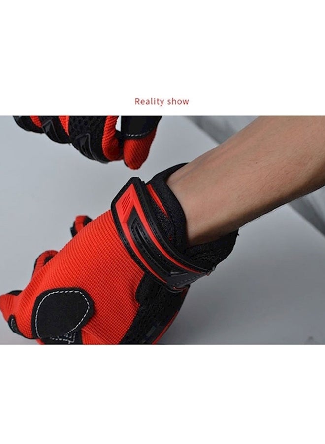 BOODUN Full Finger Motorcycle Gloves L - Image 2